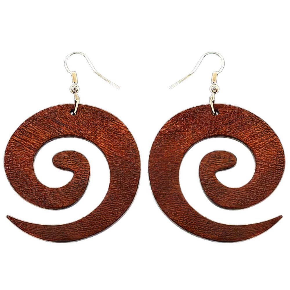 Wooden earrings